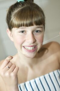 flossing_teen